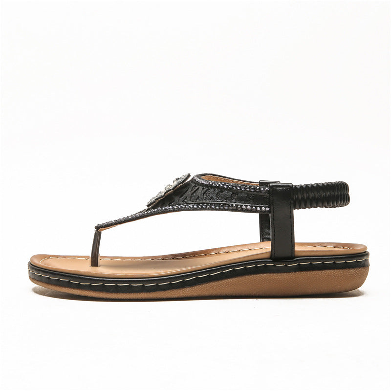 Bohemian Flat Casual Outer Wear Sandals