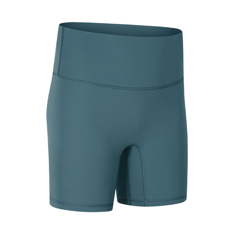 Double-sided Brushed Skinny Stretch Sports Fitness Three-quarter Pants