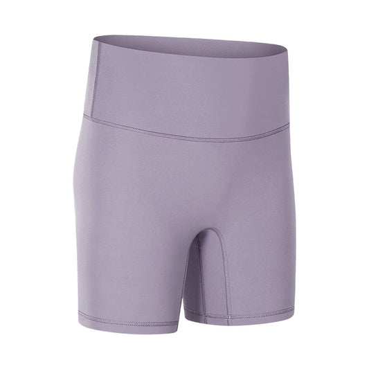 Double-sided Brushed Skinny Stretch Sports Fitness Three-quarter Pants