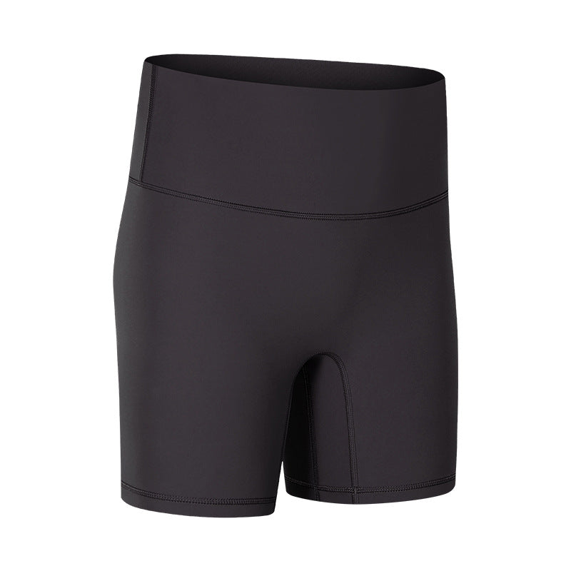 Double-sided Brushed Skinny Stretch Sports Fitness Three-quarter Pants