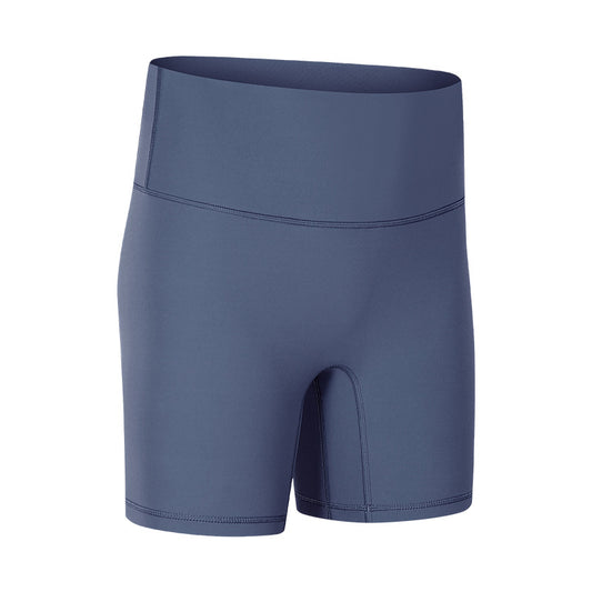 Double-sided Brushed Skinny Stretch Sports Fitness Three-quarter Pants