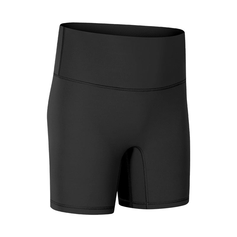 Double-sided Brushed Skinny Stretch Sports Fitness Three-quarter Pants