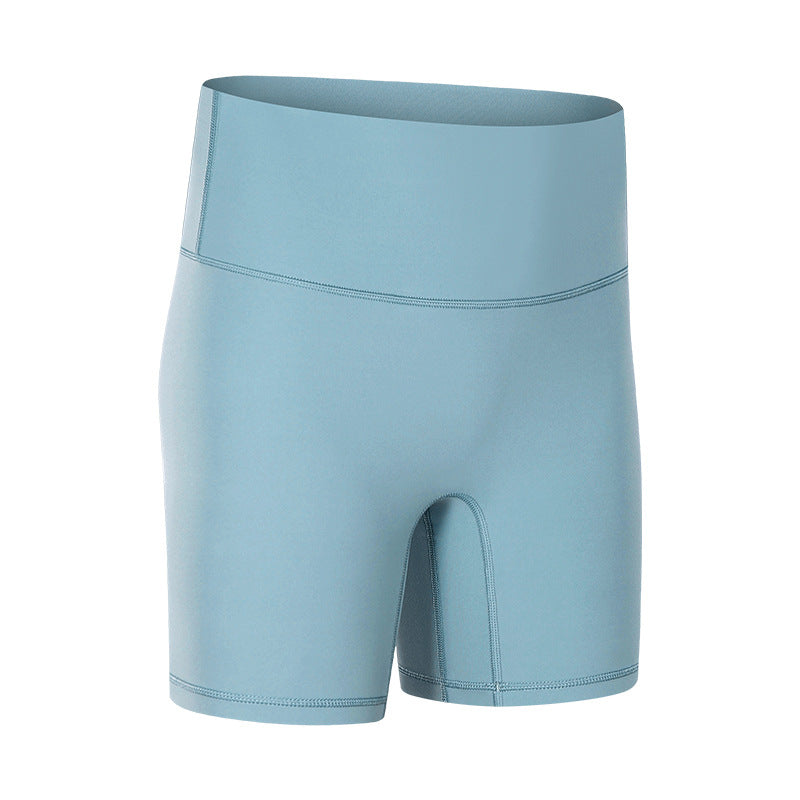 Double-sided Brushed Skinny Stretch Sports Fitness Three-quarter Pants