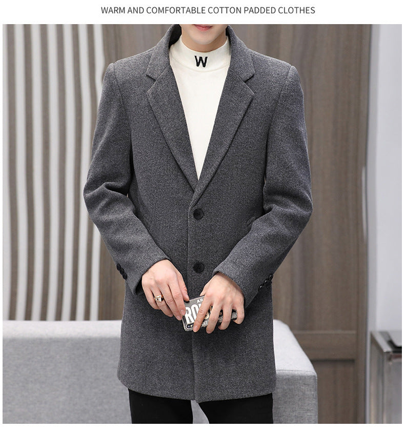 Men's Casual Autumn Winter Cotton Coat