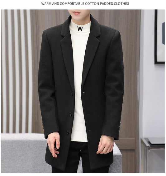 Men's Casual Autumn Winter Cotton Coat