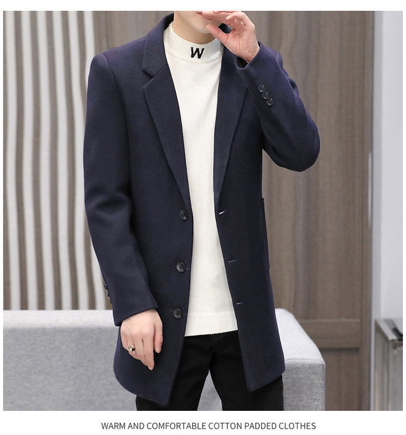Men's Casual Autumn Winter Cotton Coat