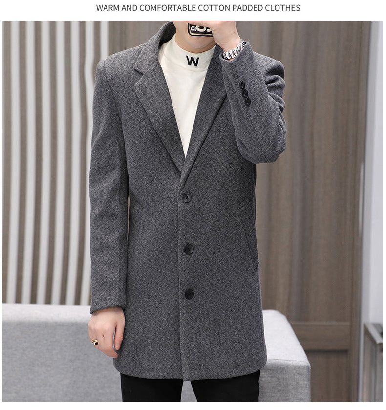 Men's Casual Autumn Winter Cotton Coat