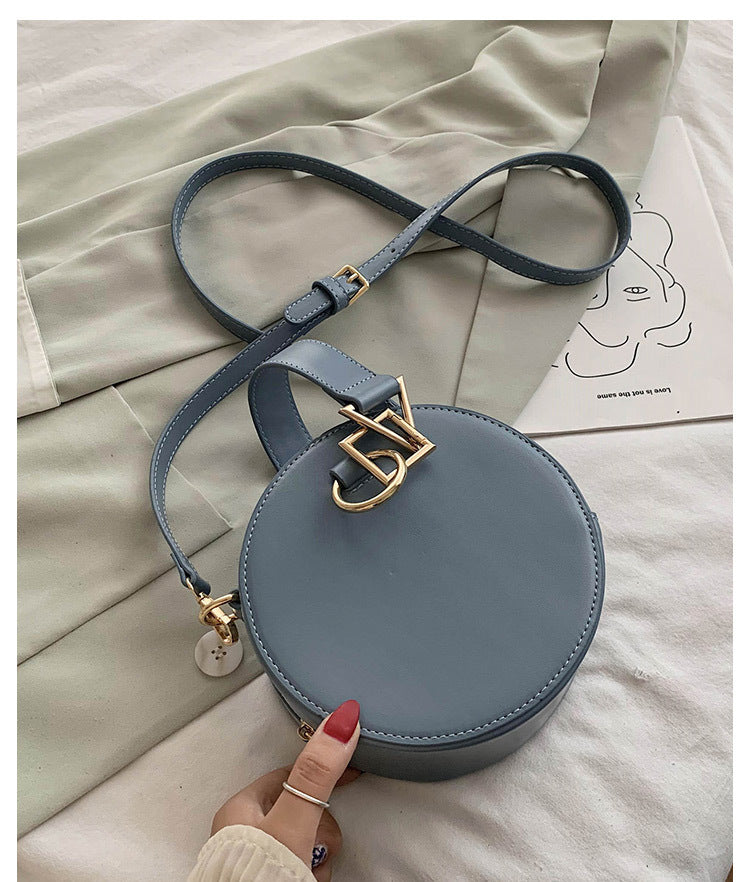 Fashion Net Red Portable Small Round Bag Shoulder Messenger Bag