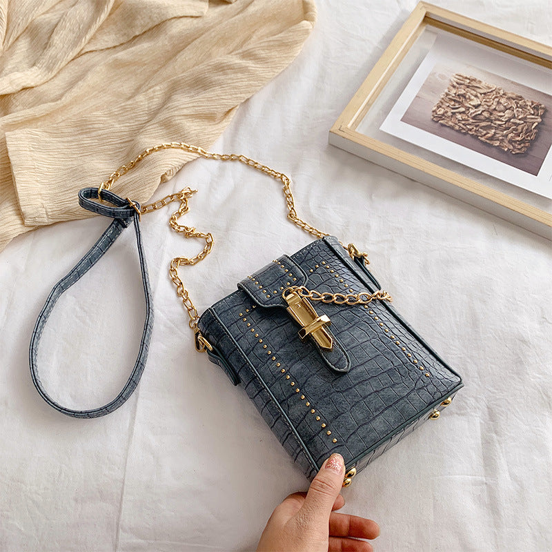 Women's All-match Fashion Pattern One-shoulder Mobile Phone Bag