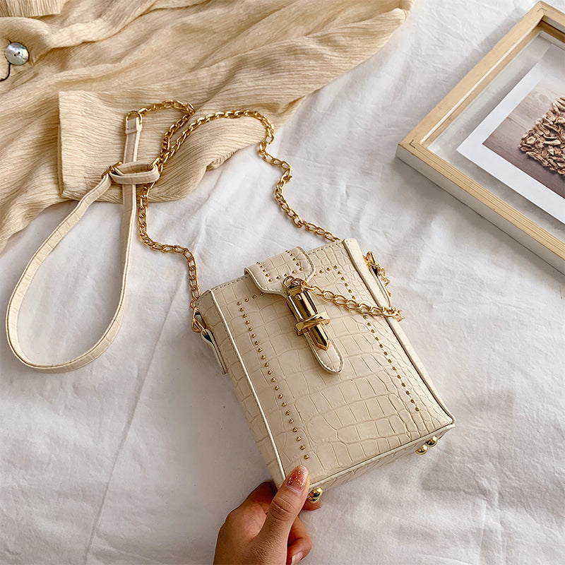 Women's All-match Fashion Pattern One-shoulder Mobile Phone Bag