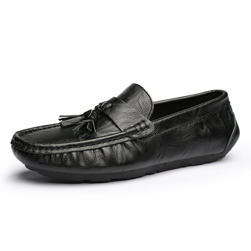Men's Peas shoes Korean version of the trend of hollow casual shoes