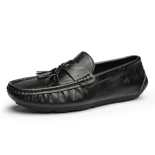 Men's Peas shoes Korean version of the trend of hollow casual shoes