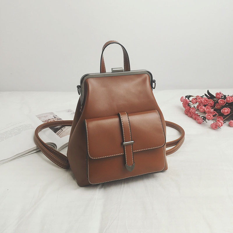 Simple Korean Casual Retro Backpack