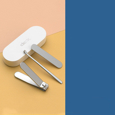 Three-piece Nail Clippers, High-quality Stainless Steel, Portable And Multi-purpose