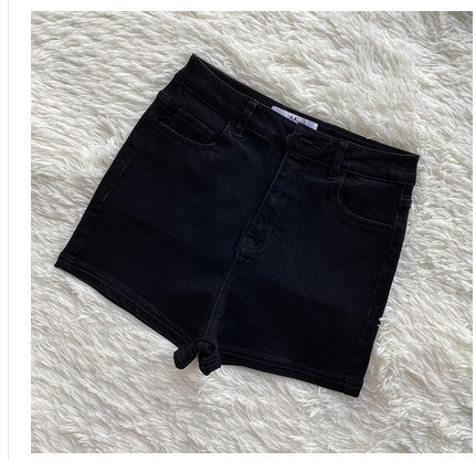 Stretch Tight Denim Shorts