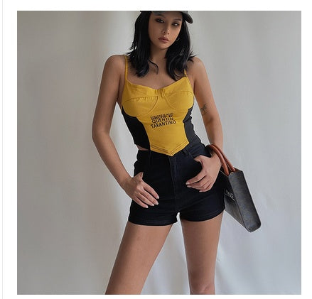 Stretch Tight Denim Shorts