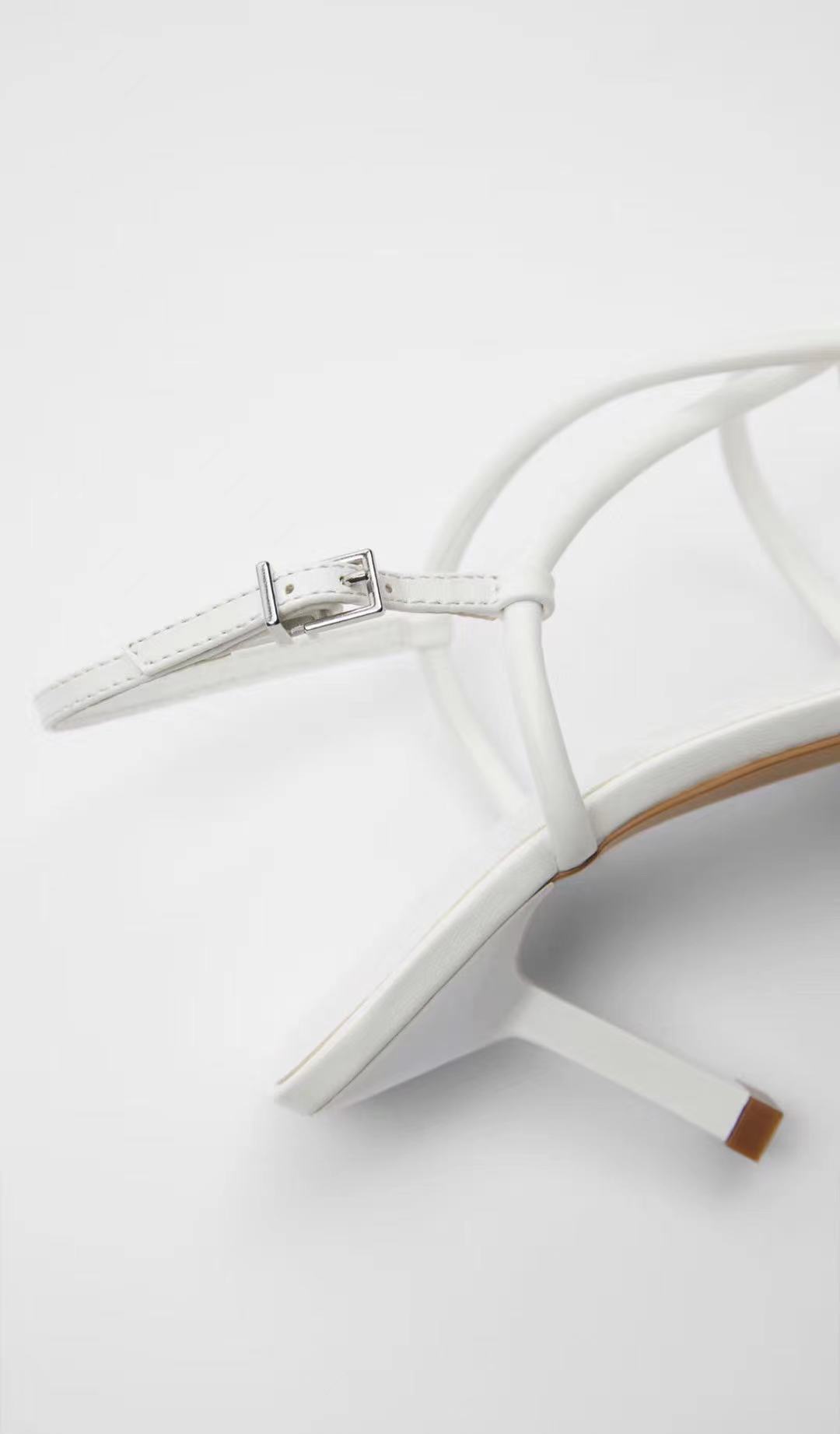Stiletto Toe Buckle Sandals