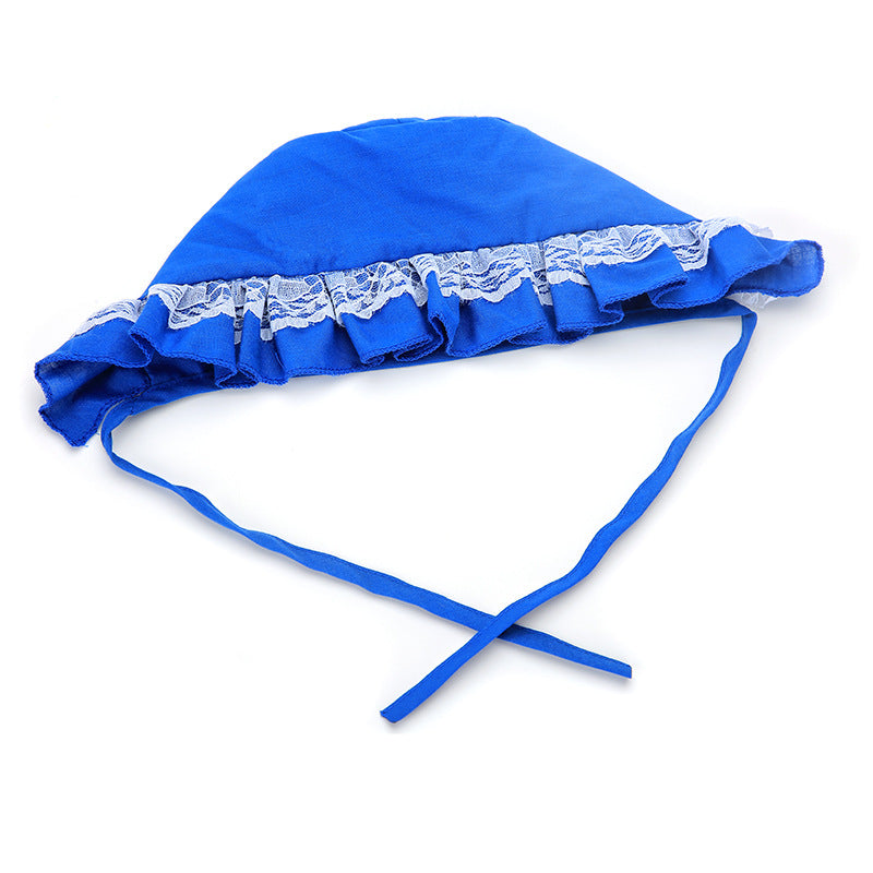 Thin Pet Hat Cute Dog Headgear Lace Lace Dog Sun Hat