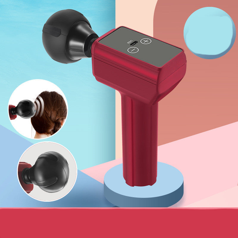 Mini Pocket Fascia Gun Vibration Massager Electric Shock