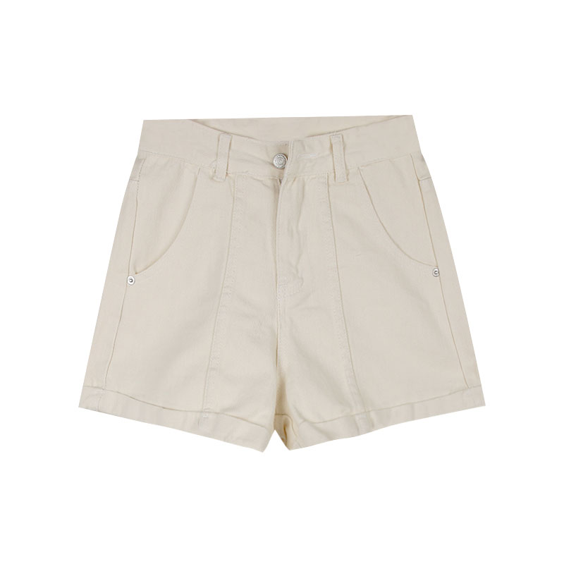 Summer Women's High Waist Loose Hot Pants Wide Legs