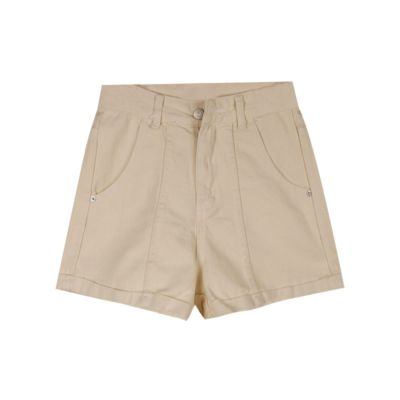 Summer Women's High Waist Loose Hot Pants Wide Legs