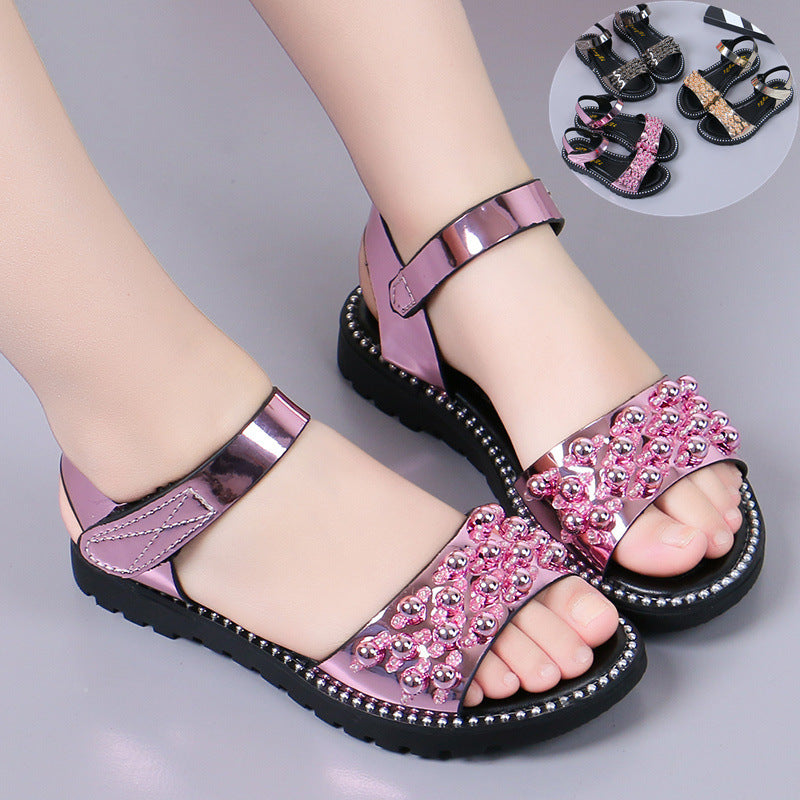 CUHK Children's Beach Shoes Little Girls Sandals