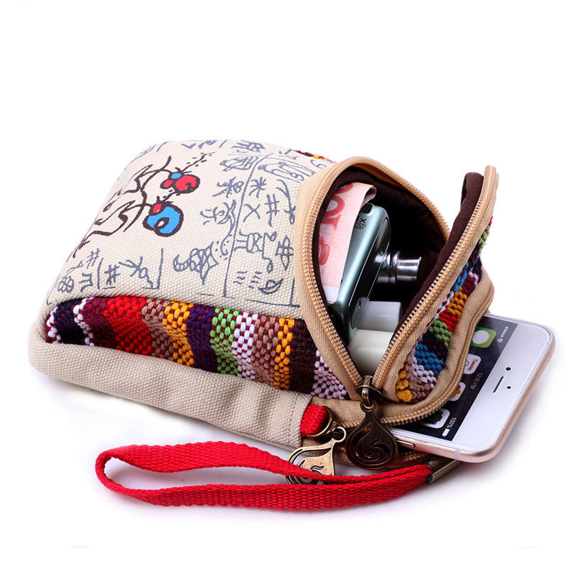 Diagonal Mobile Phone Bag Coin Purse 5.5 Inch