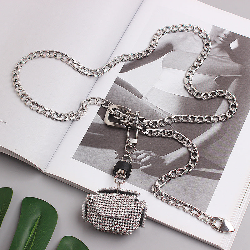 Metal Waist Chain Fashion All-match Chain Belt Decoration