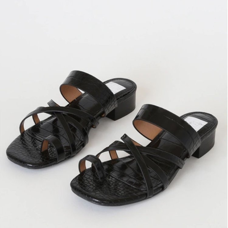 Flat-Bottomed Out-Toe Sandals And Slippers Plus Size