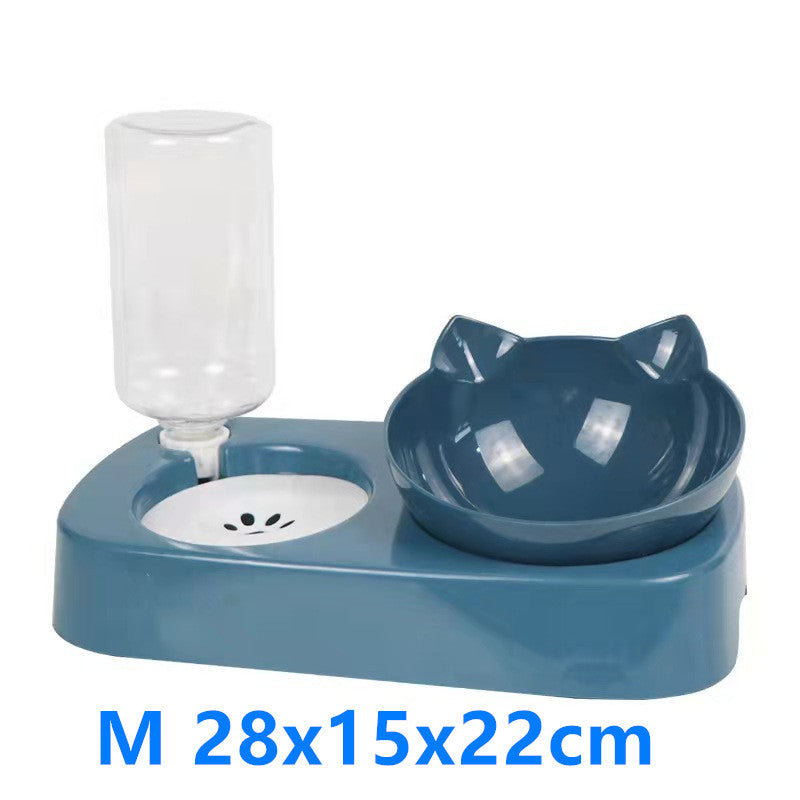 Anti-Overturning Large-Capacity Automatic Water Storage Cat Rice Bowl