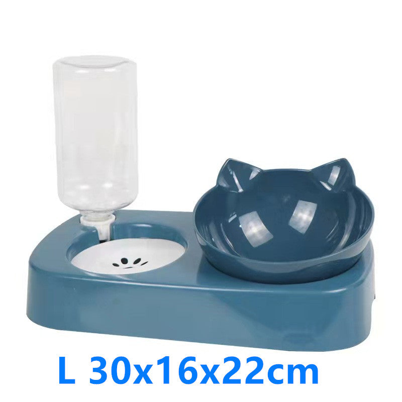Anti-Overturning Large-Capacity Automatic Water Storage Cat Rice Bowl