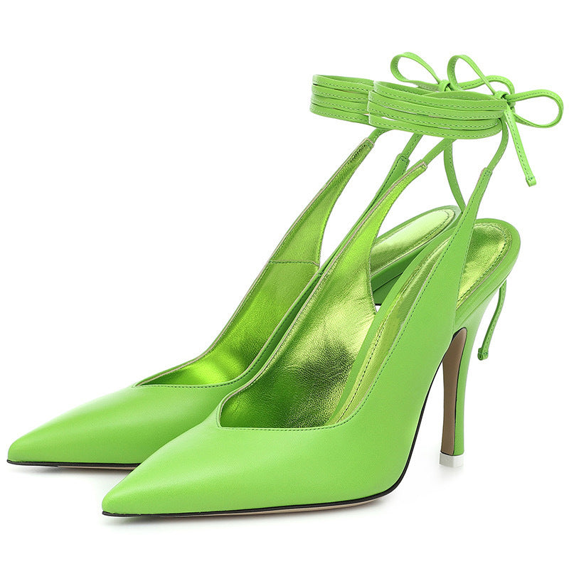Women's Shoes With Pointed Toe And Stiletto Heel