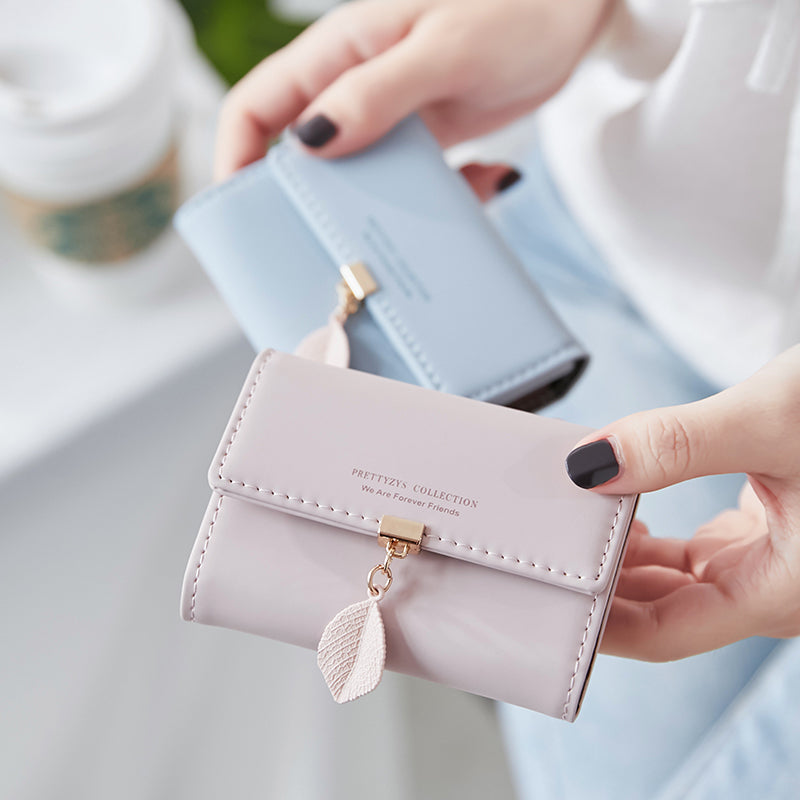 Korean Multi-card Position Organ Leaf Ultra-thin Business Card Holder
