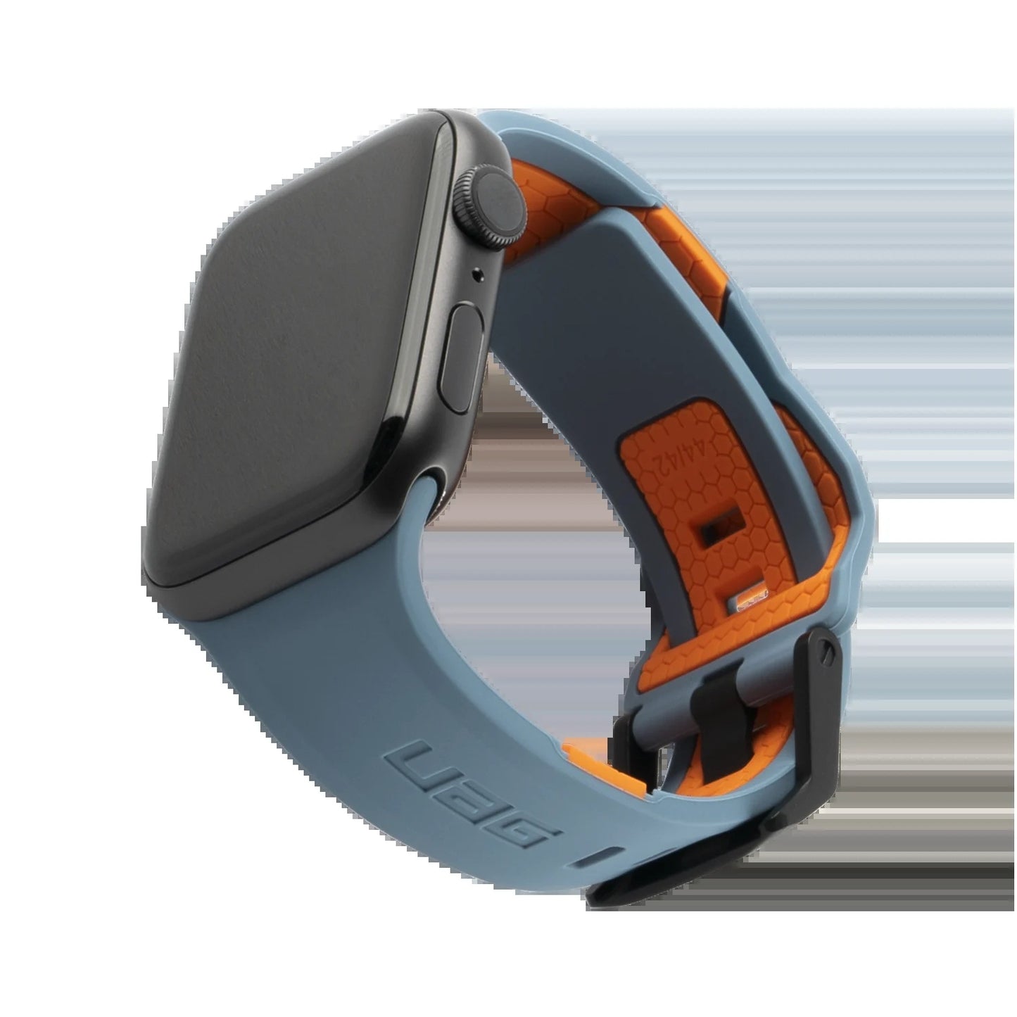 Compatible with Apple, Suitable For IWATCH 38MM 40MM Meteorite Silicone Strap Two-color Green Blue Black Red Yellow
