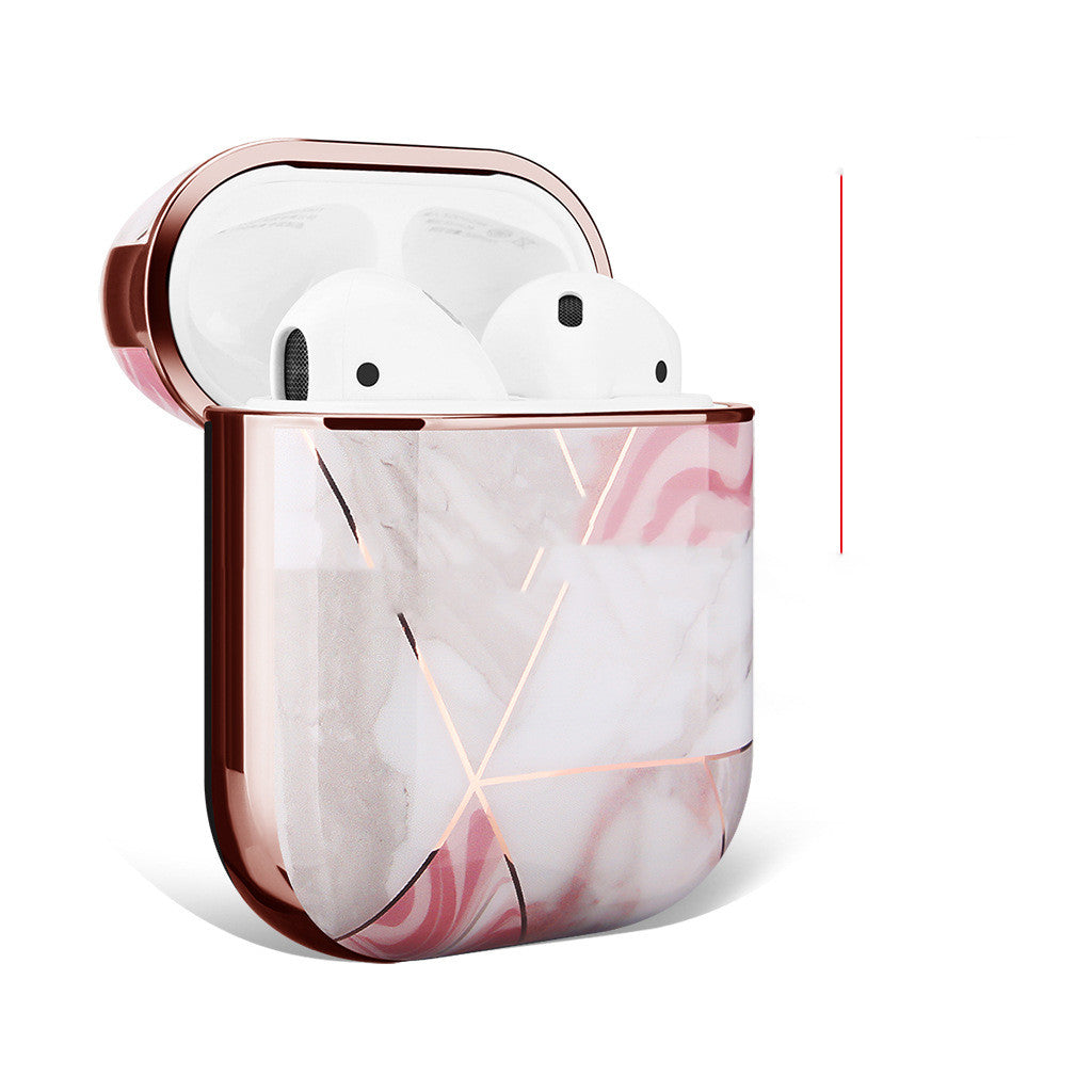 Earphone Cover Simple Electroplating Gold Protective Cover