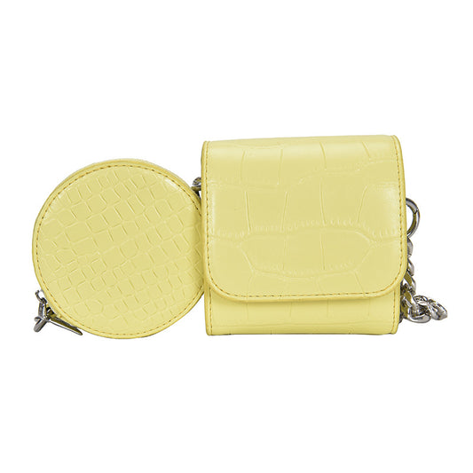 Round Chain Picture-mother Bag Single Shoulder Diagonal Bag