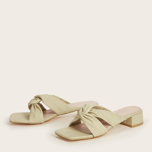 European And American Fashion Simple Cross Strap Sandals