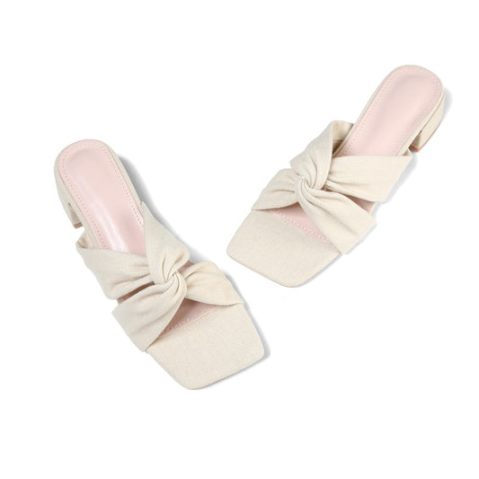 European And American Fashion Simple Cross Strap Sandals