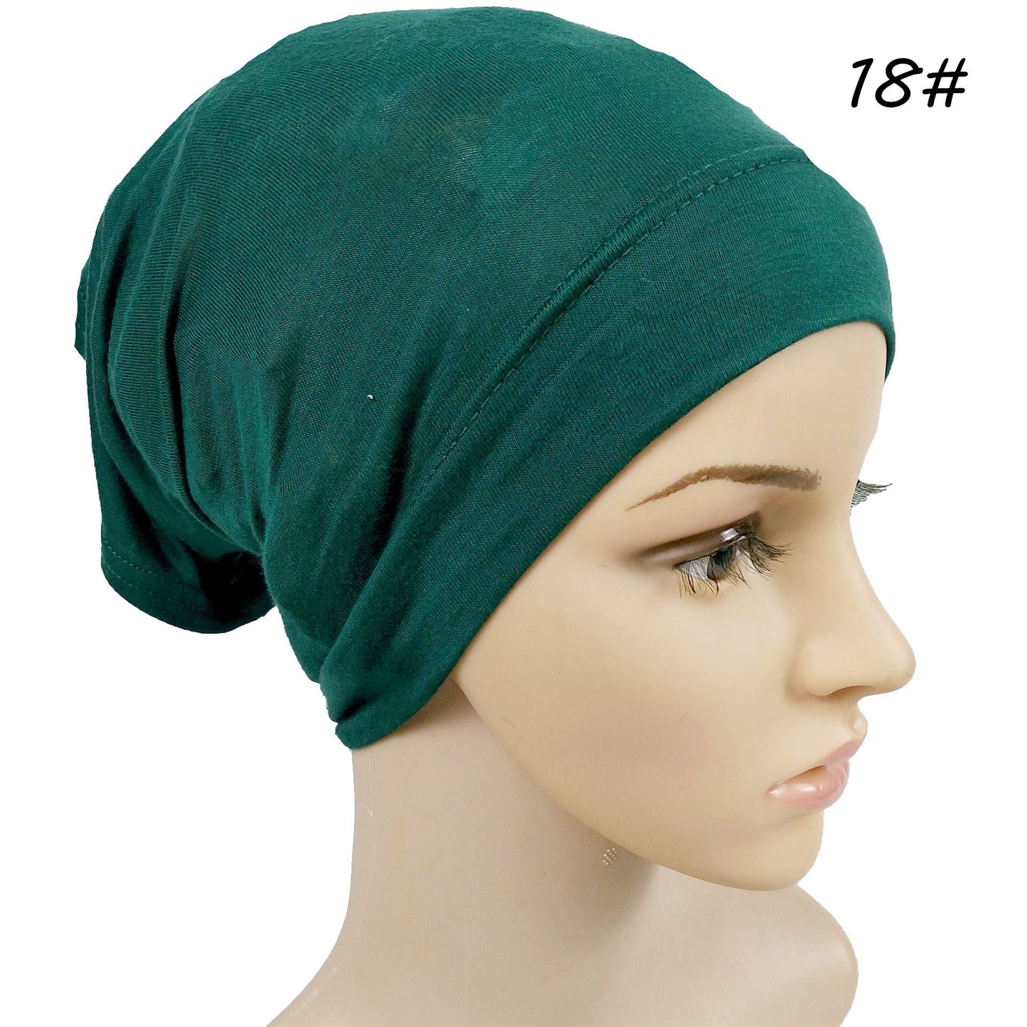 Monochrome Modal Cap Elastic Solid Color Mercerized Cotton Bandage Soft Ladies Multicolor Cap