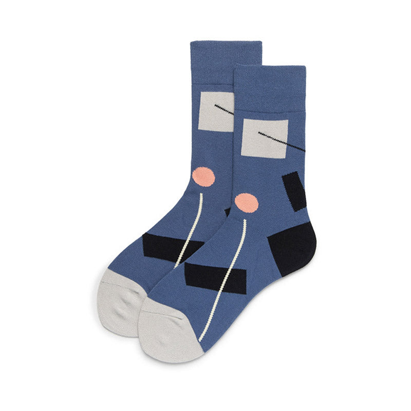 Cotton Tube Socks Men's And Women's Denim Casual Pants