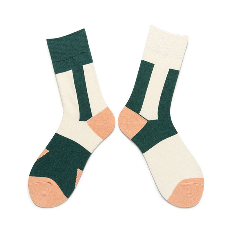Cotton Tube Socks Men's And Women's Denim Casual Pants