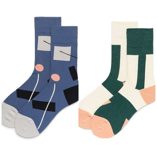 Cotton Tube Socks Men's And Women's Denim Casual Pants