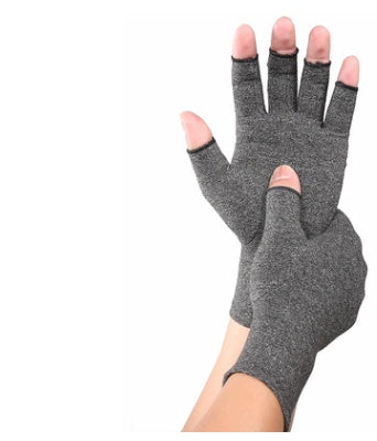 Åndbare sundhedshandsker med halve fingre
