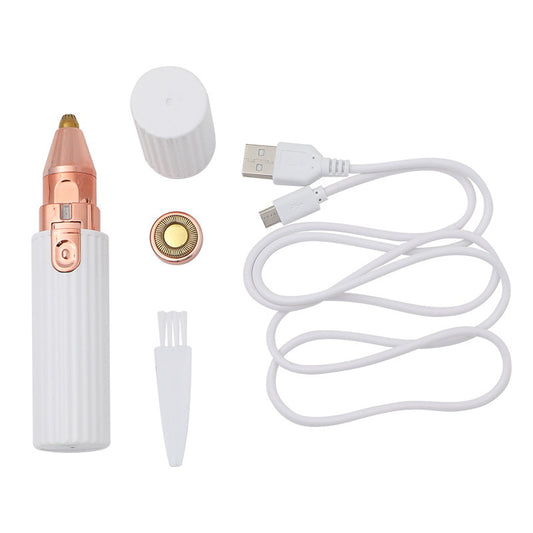 Two-in-one Electric Epilator Eyebrow Trimming Artifact Lady Shaving Machine