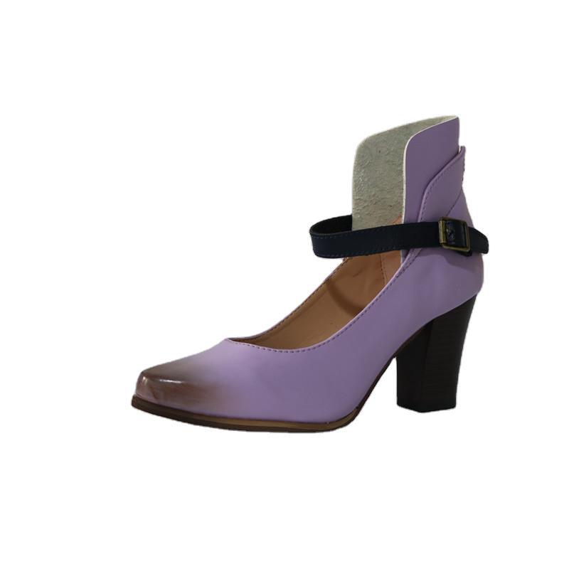 Women's Plus Size Retro High Heel Sandals