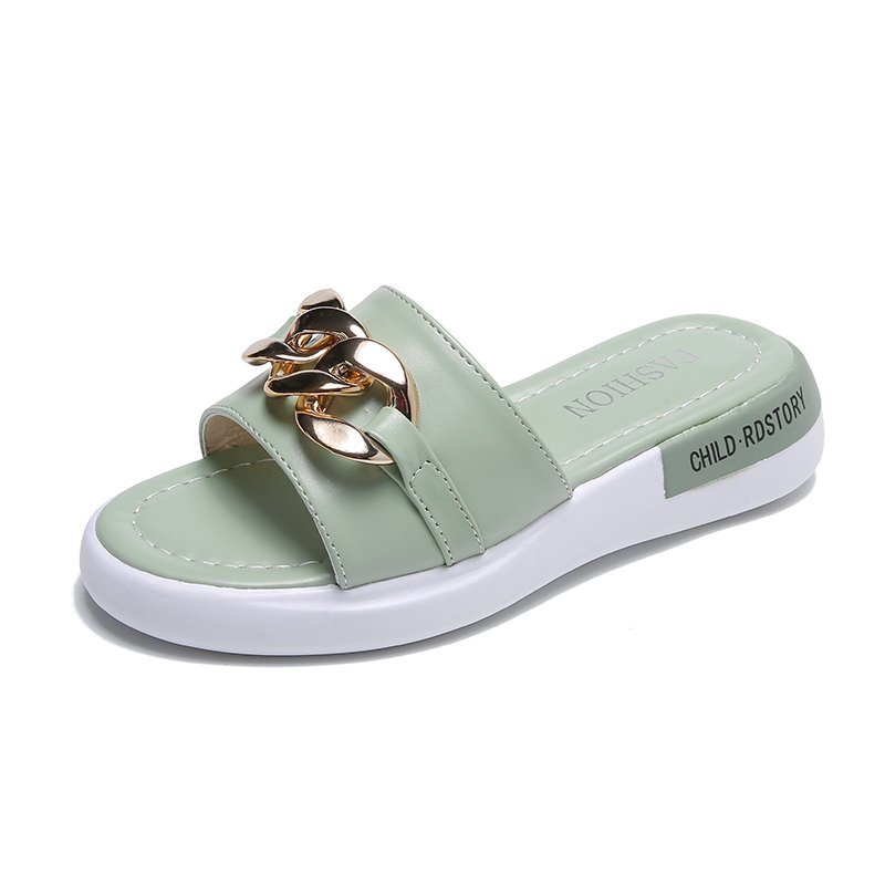 Ladies Simple Flat-bottomed Fashion Slippers