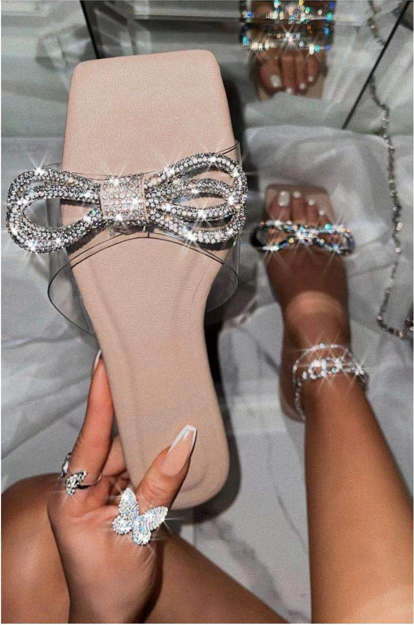 Fashionable And Simple Ladies Twisted Twist Sandals