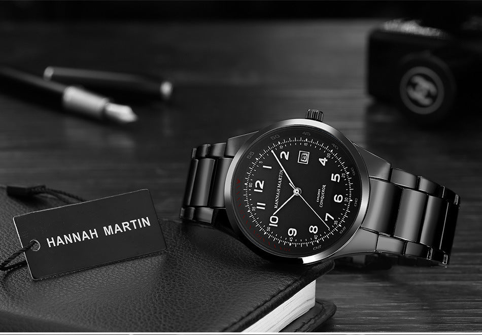 Men's Waterproof Calendar Quartz Watch