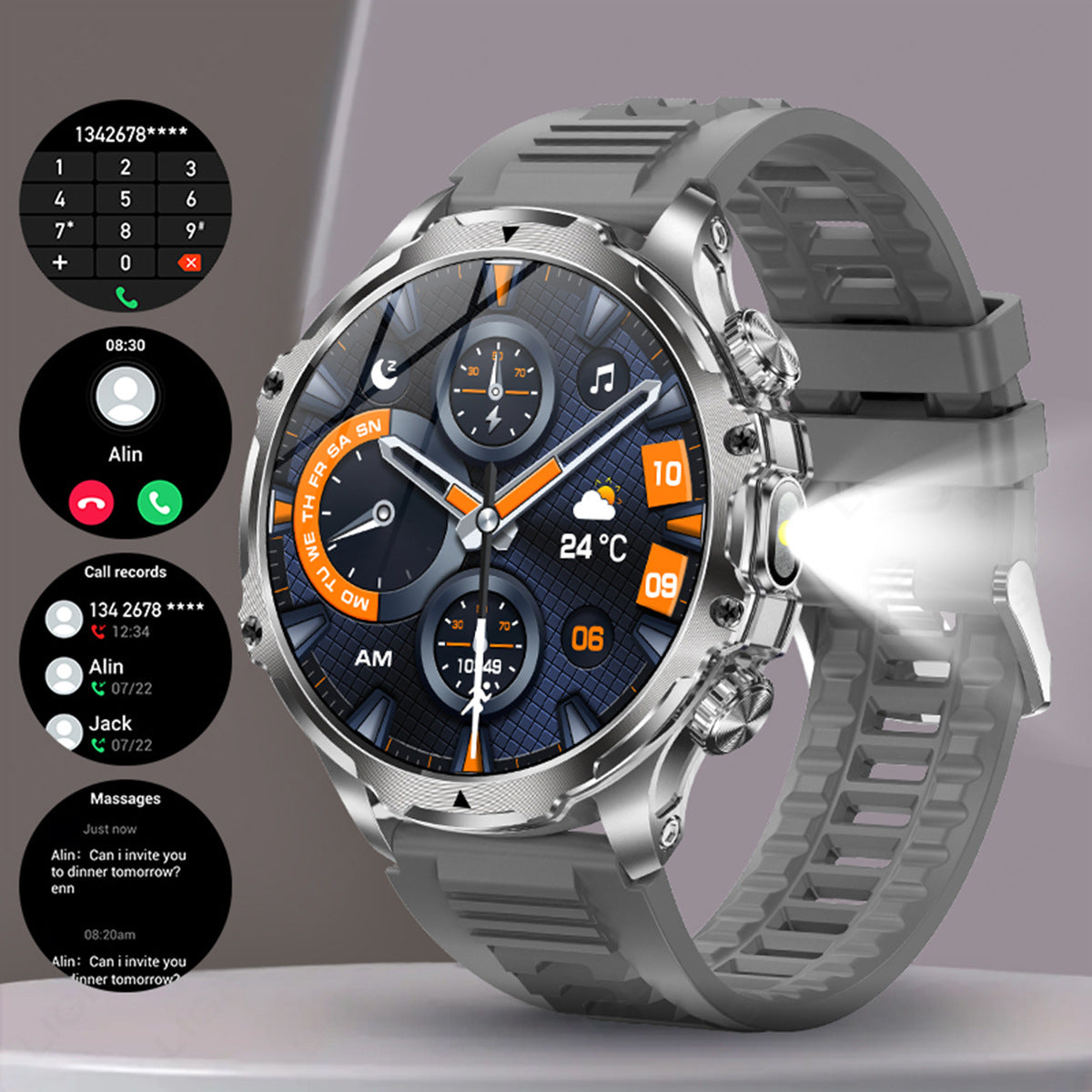 Smart Watch With Bluetooth Calling