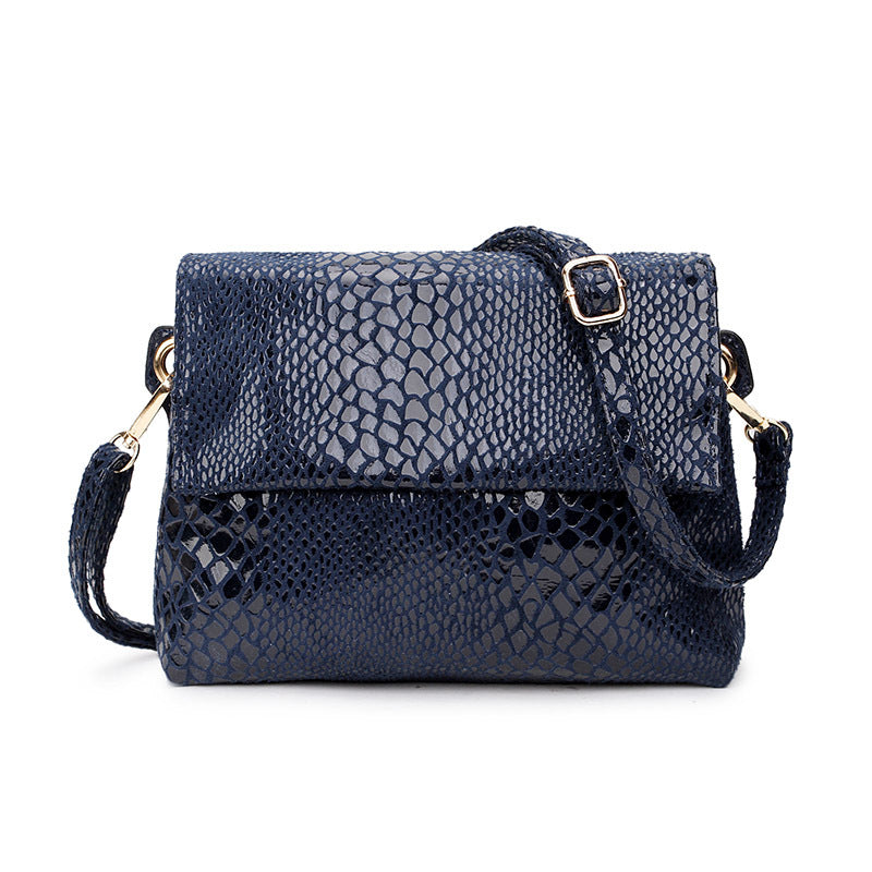 New Snake pattern small square bag